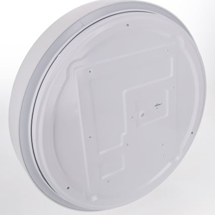 Brilagi - LED hämardatav laelamp WALDO LED/48W/230V 3000-6500K läbimõõt 40 cm valge/hõbedane + kaugjuhtimispult