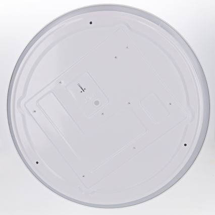 Brilagi - LED hämardatav laelamp WALDO LED/48W/230V 3000-6500K läbimõõt 40 cm valge/hõbedane + kaugjuhtimispult