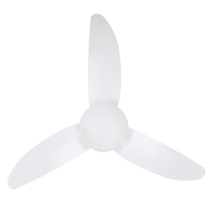 Brilagi - LED Hämardatav laeventilaator LED/30W/230V 3000-6500K valge + kaugjuhtimispult