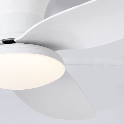 Brilagi - LED Hämardatav laeventilaator LED/30W/230V 3000-6500K valge + kaugjuhtimispult