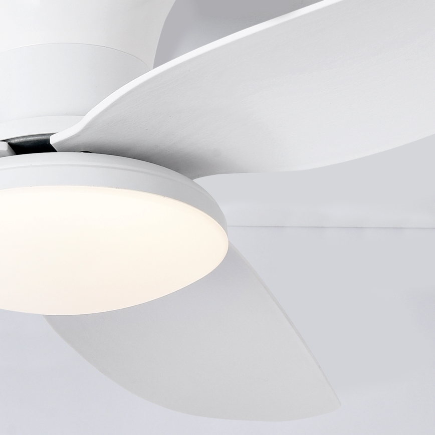 Brilagi - LED Hämardatav laeventilaator LED/30W/230V 3000-6500K valge + kaugjuhtimispult