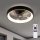 Brilagi - LED hämardatav laeventilaator LED/34W/230V 3000-6500K läbimõõt 50 cm must + kaugjuhtimispult