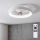 Brilagi - LED-hämardatav laeventilaator LED/34W/230V 3000-6500K läbimõõt 50 cm valge + kaugjuhtimispult