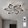 Brilagi - LED-hämardatav laeventilaator LED/34W/230V, läbimõõt 83 cm, must + kaugjuhtimispult