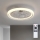Brilagi - LED hämardatav laeventilaator LED/40W/230V läbimõõt 48 cm valge + kaugjuhtimispult