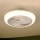 Brilagi - LED Hämardatav laeventilaator valgustiga LED/30W/230V 3000-6500K valge + kaugjuhtimispult