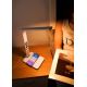 Brilagi - LED Hämardatav laualamp juhtmevaba laadimisega QI and USB REGINA LED/8,5W/230V valge