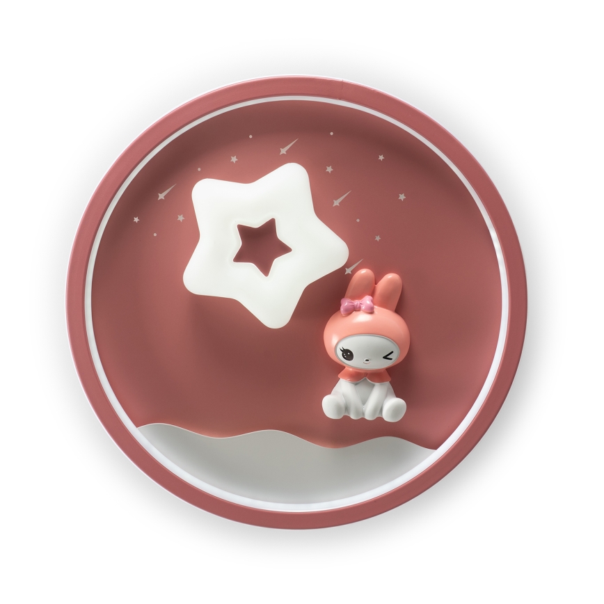 Brilagi - hämardatav laste laelamp BUNNY LED/83W/230V 3000-6000K läbimõõt 49 cm + kaugjuhtimispult