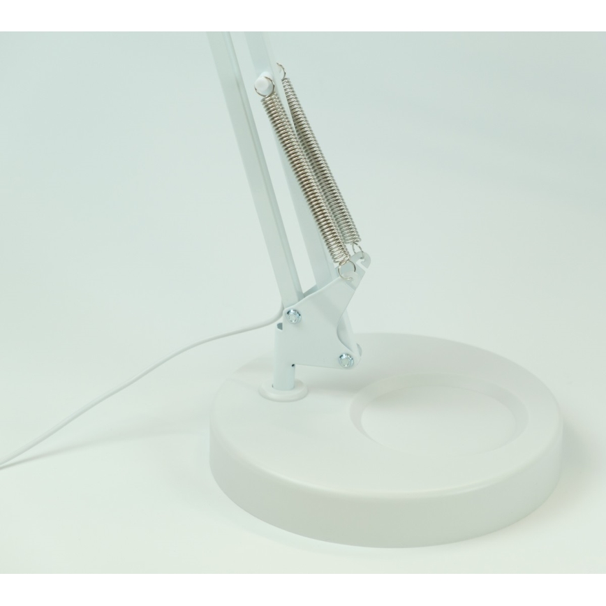 Brilagi - LED Hämardatav laualamp koos luubiga LENS LED/12W/5V 3000/4200/6000K valge