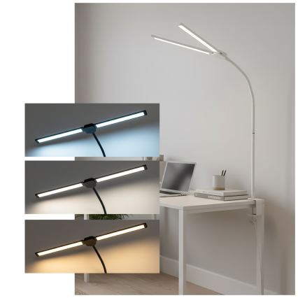 Brilagi - LED hämardatav laualamp USB VARIO LED/14W/5V 3000-6000K valge