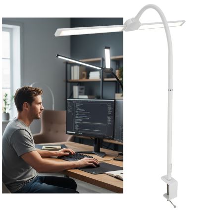 Brilagi - LED hämardatav laualamp USB VARIO LED/14W/5V 3000-6000K valge