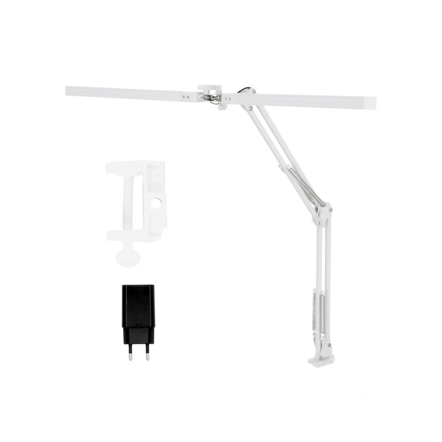 Brilagi - LED Hämardatav paindlik laualamp VARIO 2xLED/14W/230V 3000-6000K valge