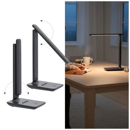 Brilagi -LED Hämardatav lauavalgusti MODO LED/7W/230V 3000/4000/6500K antratsiit
