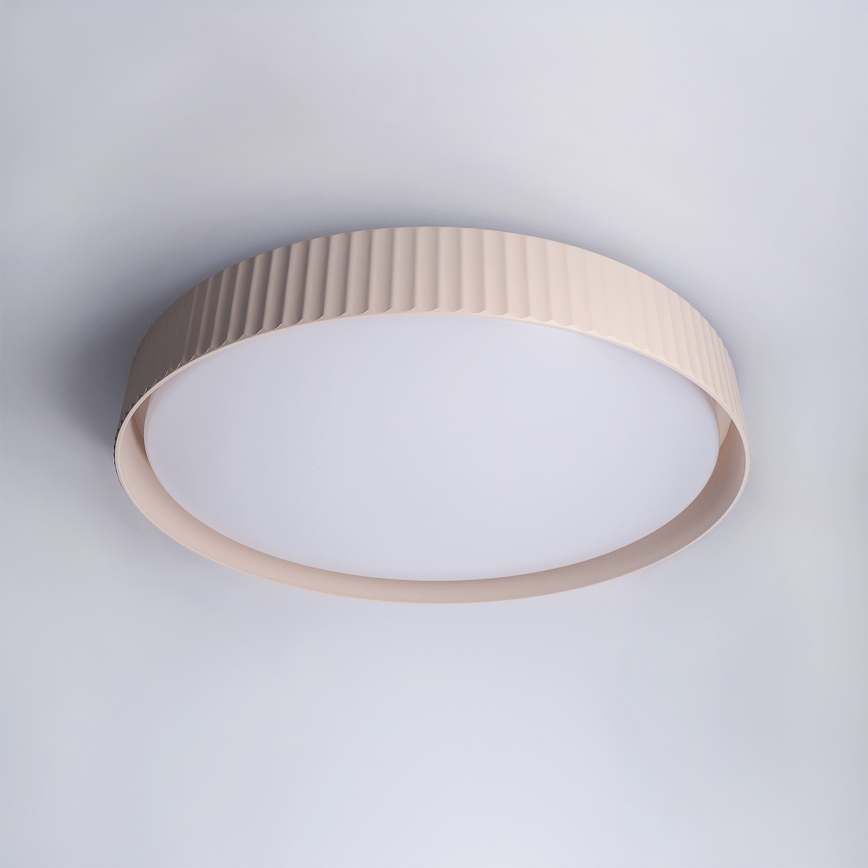 Brilagi - LUCIA hämardatav LED-laelamp LED/60W/230V 3000-6500K läbimõõt 59 cm beež + kaugjuhtimispult