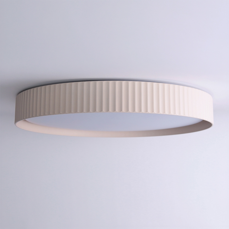 Brilagi - LUCIA hämardatav LED-laelamp LED/60W/230V 3000-6500K läbimõõt 59 cm beež + kaugjuhtimispult