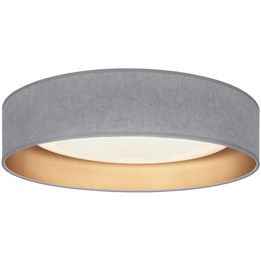 Brilagi - Hämardatav LED laelamp VELVET SMARTIX STARS LED/24W/230V 3000-6000K läbimõõt 45 cm hall/kuldne Wi-Fi Tuya Beacon + kaugjuhtimispult