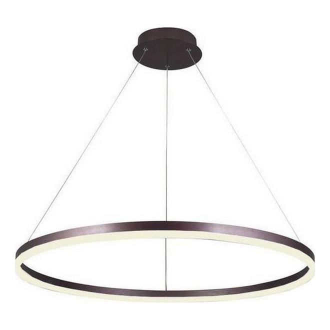Brilagi - LED Hämardatav lühter CIRCLE LED/55W/230V 3000-6500K pruun + kaugjuhtimispult