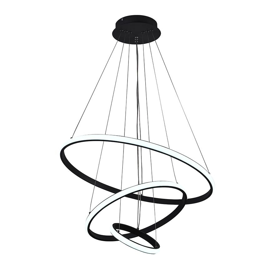 Brilagi - LED Hämardatav lühter CIRCLE LED/90W/230V 3000-6500K + kaugjuhtimispult