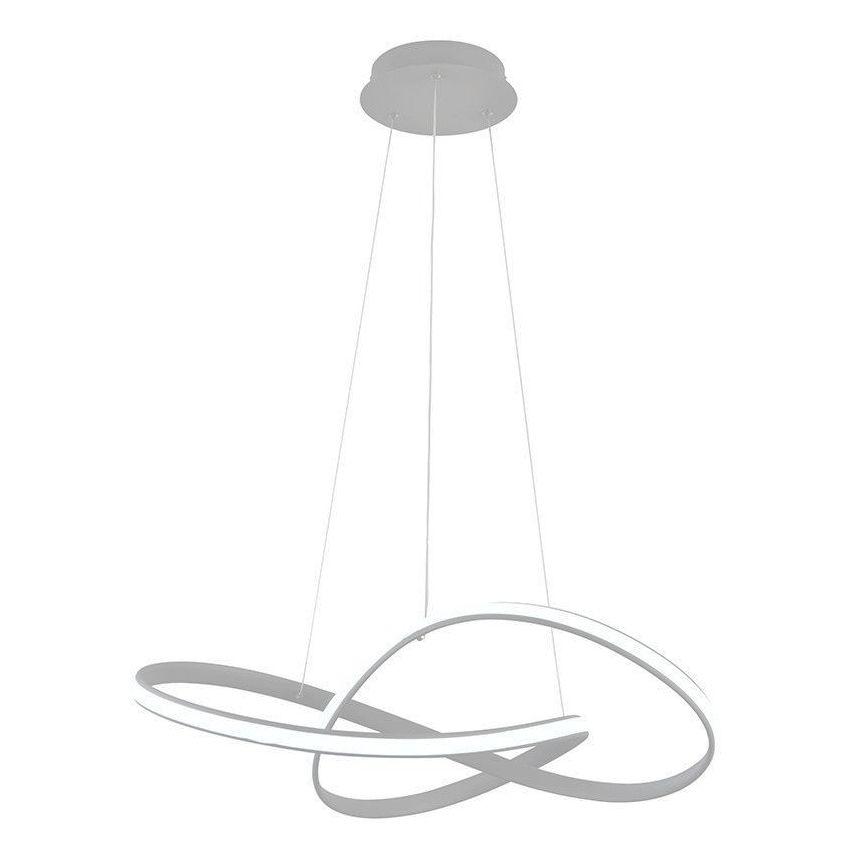Brilagi - LED Hämardatav lühter COSMOWAVE LED/70W/230V 3000-6500K hõbedane + kaugjuhtimispult