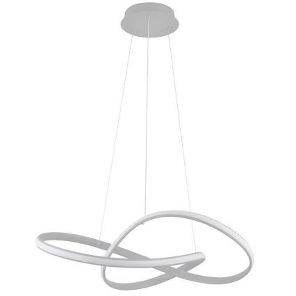 Brilagi - LED Hämardatav lühter COSMOWAVE LED/70W/230V 3000-6500K hõbedane + kaugjuhtimispult