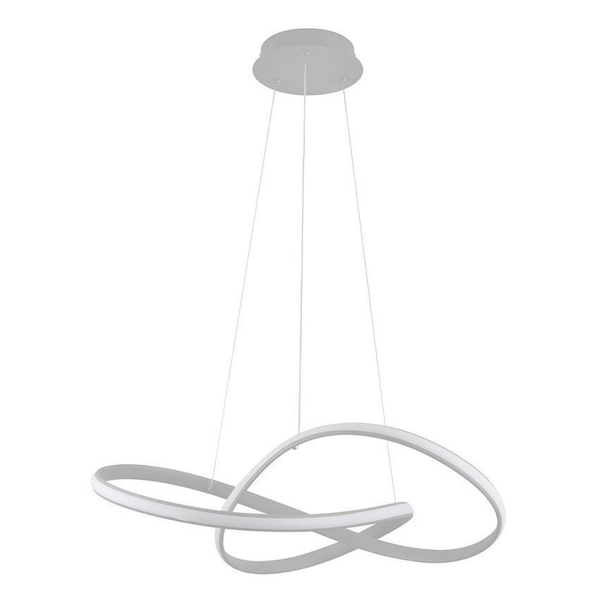 Brilagi - LED Hämardatav lühter COSMOWAVE LED/70W/230V 3000-6500K hõbedane + kaugjuhtimispult