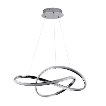 Brilagi - LED Hämardatav lühter COSMOWAVE LED/70W/230V kroom + kaugjuhtimispult