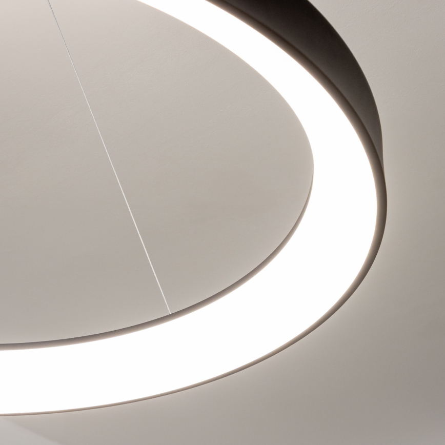 Brilagi - LED-hämardatav rippvalgusti kaabliga FALCON II LED/108W/230V 3000-6500K läbimõõt 80 cm must + kaugjuhtimispult