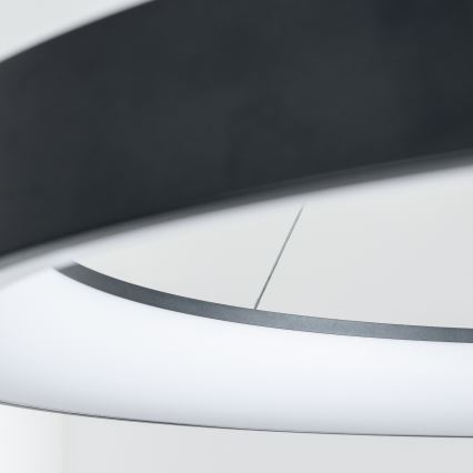 Brilagi - LED-hämardatav rippvalgusti kaabliga FALCON II LED/108W/230V 3000-6500K läbimõõt 80 cm must + kaugjuhtimispult