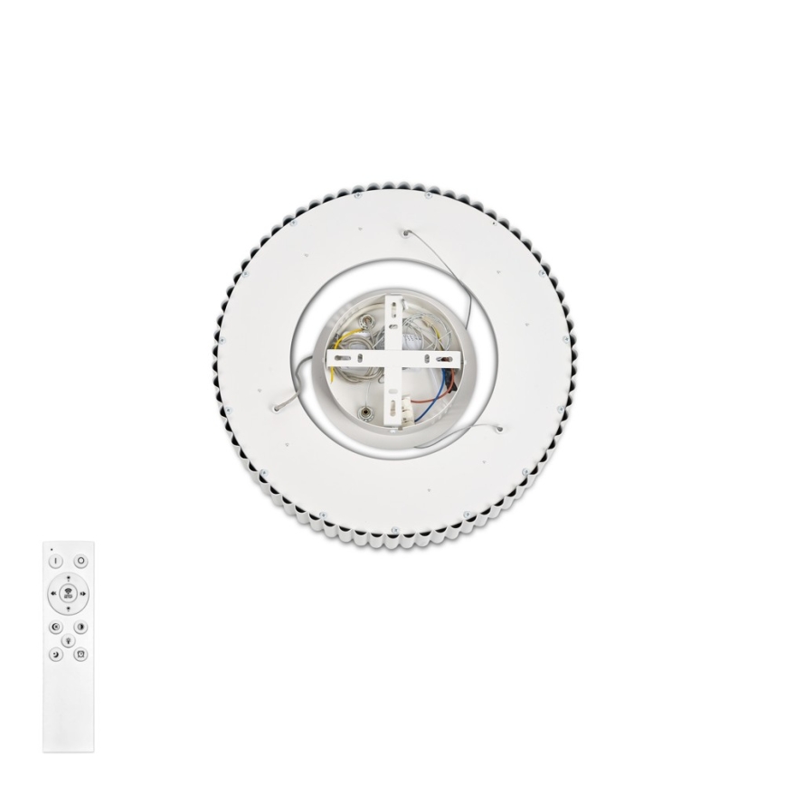 BRILAGI - LED-hämardatav riputuskaabliga rippvalgusti FALCON MODERN LED/30W/230V 3000-6000K, läbimõõt 40 cm, valge + kaugjuhtimispult