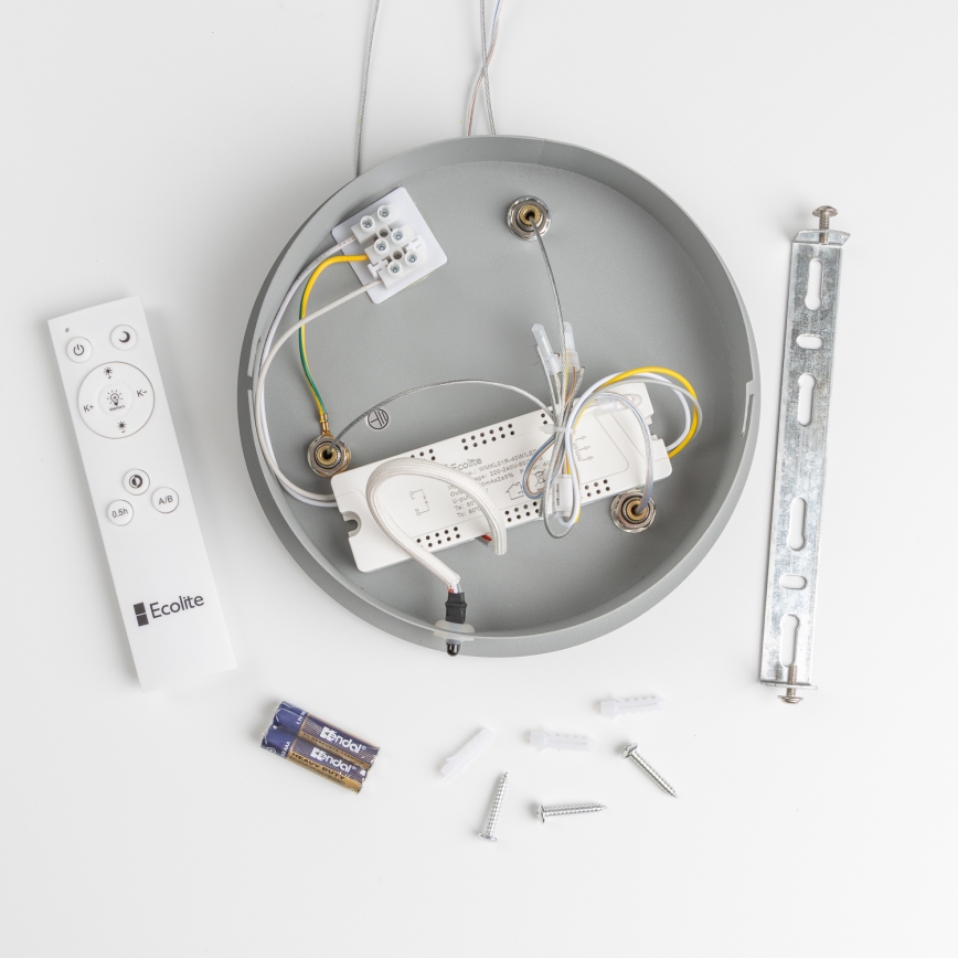 Brilagi - LED Hämardatav lühter FALCON LED/40W/230V 3000-6500K d. 45 cm hall + pult