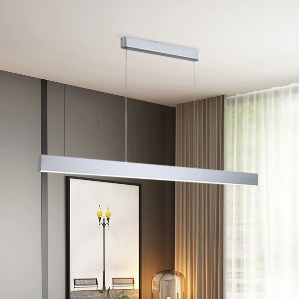 Brilagi - LED Hämardatav lühter SLEEKLINE SMART LED/40W/230V 3000-6000K Wi-Fi Tuya hõbedane + kaugjuhtimispult