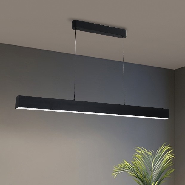Brilagi - LED Hämardatav lühter SLEEKLINE SMART LED/40W/230V 3000-6000K Wi-Fi Tuya must + kaugjuhtimispult