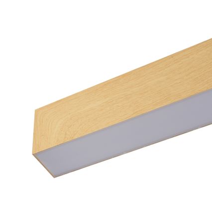 Brilagi - LED hämardatav lühter SLEEKLINE SMART LED/40W/230V Wi-Fi Tuya tammepuidust viimistlus + kaugjuhtimispult