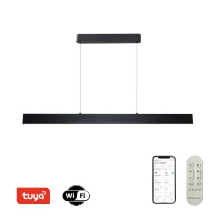 Brilagi - LED Hämardatav lühter SLEEKLINE SMART LED/40W/230V 3000-6000K Wi-Fi Tuya must + kaugjuhtimispult