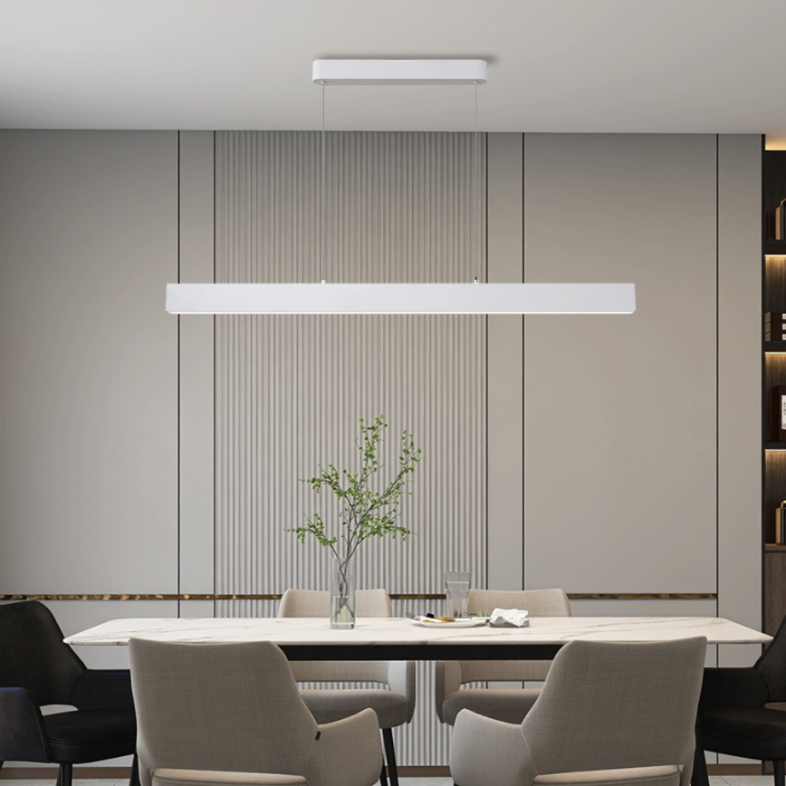Brilagi - LED Hämardatav lühter SLEEKLINE SMART LED/40W/230V 3000-6000K Wi-Fi Tuya valge + kaugjuhtimispult