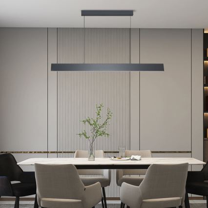 Brilagi - LED Hämardatav lühter SLIMLINE LED/40W/230V 3000-6000K antratsiit + kaugjuhtimispult