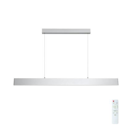 Brilagi - LED Hämardatav lühter SLIMLINE LED/40W/230V 3000-6000K hõbedane + kaugjuhtimispult