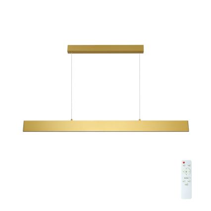 Brilagi - LED Hämardatav lühter SLIMLINE LED/40W/230V 3000-6000K kuldne + kaugjuhtimispult