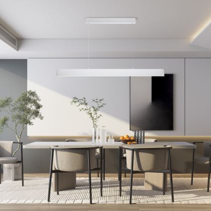 Brilagi - LED Hämardatav lühter SLIMLINE LED/40W/230V 3000-6000K valge + kaugjuhtimispult