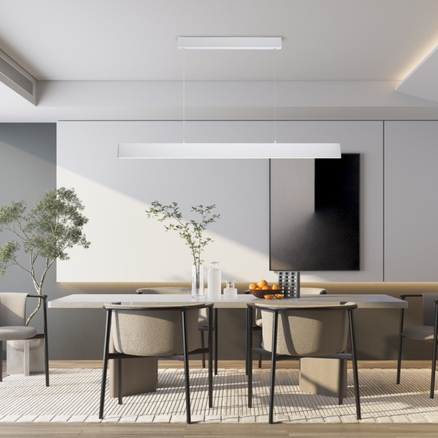 Brilagi - LED Hämardatav lühter SLIMLINE LED/40W/230V 3000-6000K valge + kaugjuhtimispult