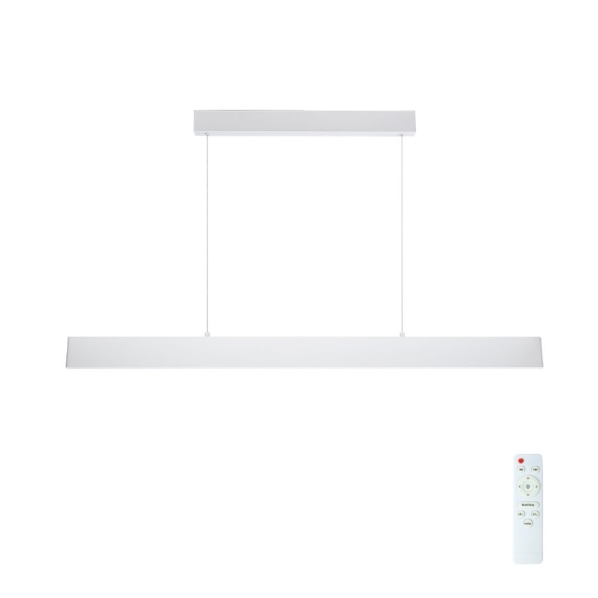Brilagi - LED Hämardatav lühter SLIMLINE LED/40W/230V 3000-6000K valge + kaugjuhtimispult