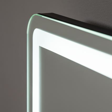 BRILAGI - LED-hämardatav meigipeegel CALIFORNIA LED/22W/230V 3000/4000/6500K 58x43 cm must