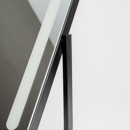BRILAGI - LED-hämardatav meigipeegel CALIFORNIA LED/22W/230V 3000/4000/6500K 58x43 cm must