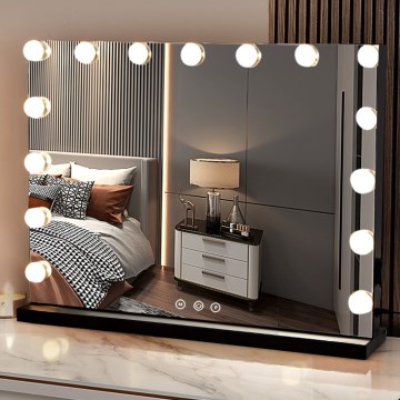 Brilagi - LED Hämardatav meigipeegel HOLLYWOOD LED/15W/230V 3000/4000/6500K