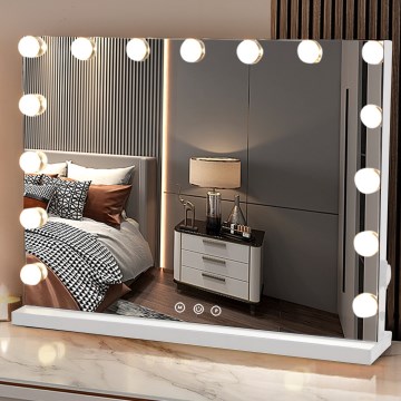 Brilagi - LED Hämardatav meigipeegel HOLLYWOOD LED/15W/230V 3000/4000/6500K