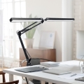 Brilagi - LED Hämardatav paindlik laualamp VARIO LED/15W/230V 3000-6000K must