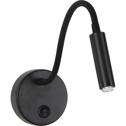 Brilagi - LED Hämardatav paindlik seinalamp MAYA 1xG9/4W/230V must 2700-6500K Wi-Fi Tuya