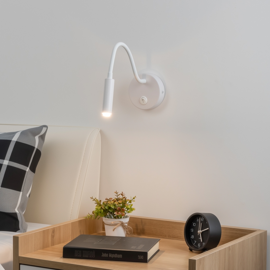 Brilagi - LED Hämardatav paindlik seinalamp MAYA 1xG9/4W/230V valge 2700-6500K Wi-Fi Tuya