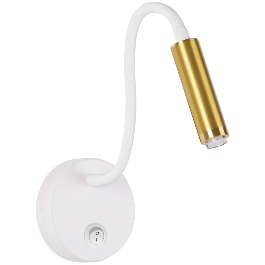 Brilagi - LED Hämardatav paindlik seinalamp MAYA 1xG9/4W/230V valge/kuldne 2700-6500K Wi-Fi Tuya