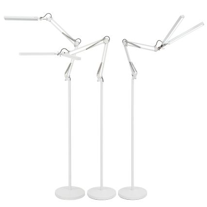 Brilagi - LED hämardatav painduv põrandalamp VARIO LED/14W/230V 3000-6000K 157 cm valge